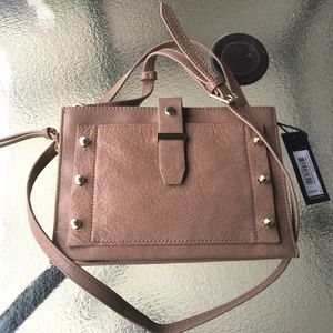 Botkier  Beige Leather Warren City Crossbody Bag